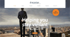 Desktop Screenshot of draconian.co.za
